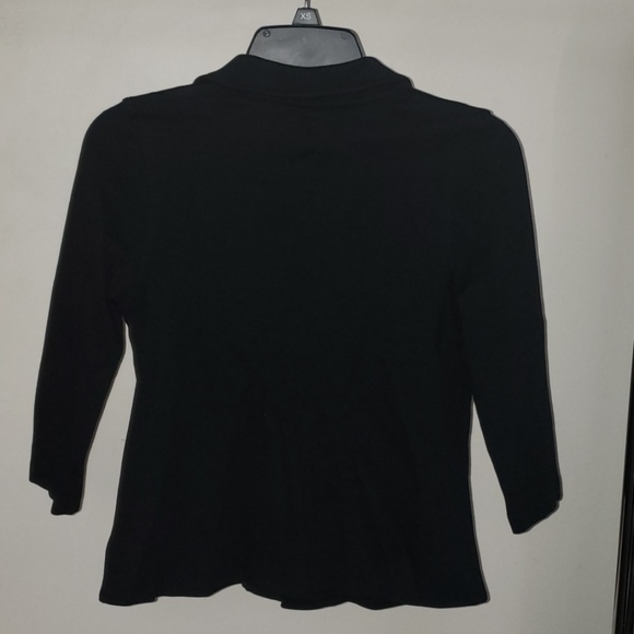 Black 3/4 sleeve jacket - Picture 5 of 5